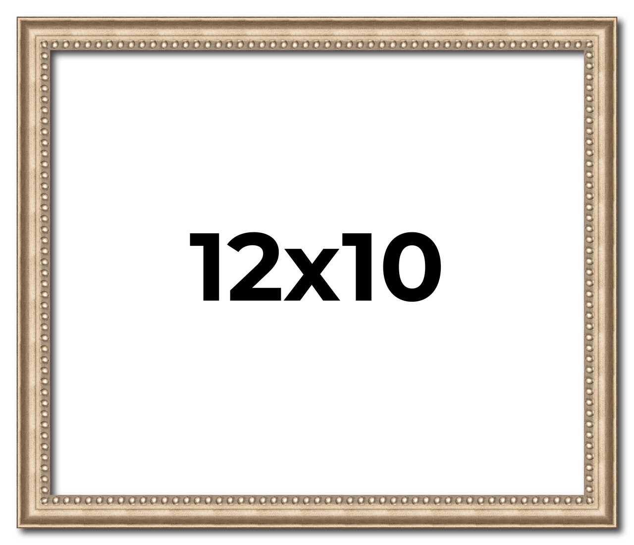 Photo Size Minimalist Silver Picture Frame - UV Acrylic, Foam Board Backing, Hanging Hardware